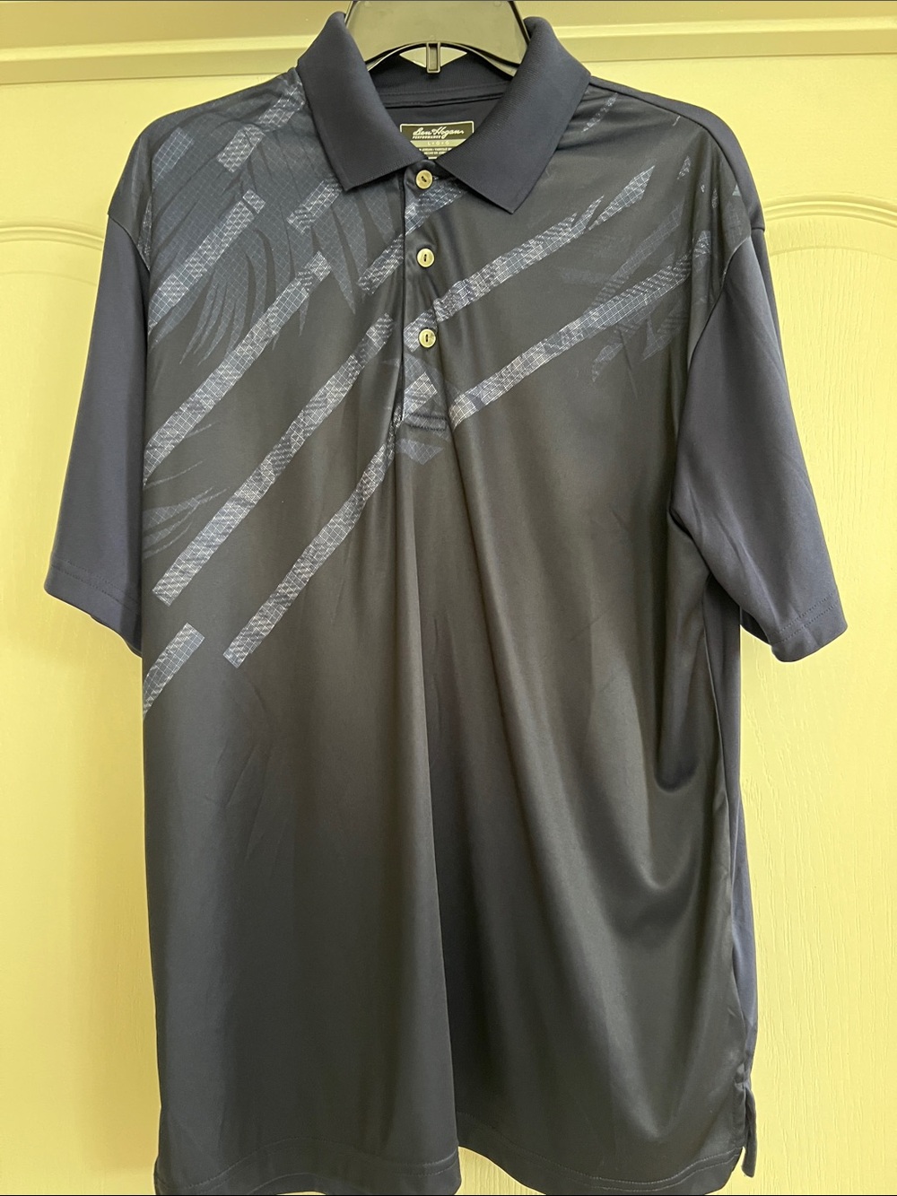 Men's Navy Short-Sleeve Polo Shirt